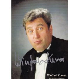 Autogramm Kabarett | Winfried KRAUSE | 1990er (Portrait Color)
