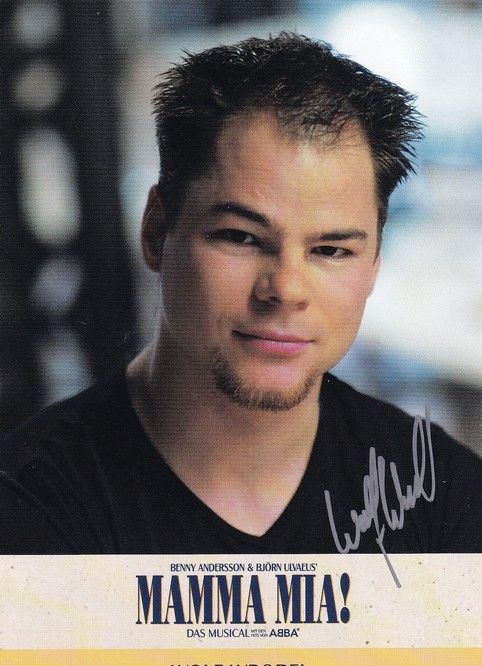 Autogramm Musical | Wolf WROBEL | 2000er "Mamma Mia"