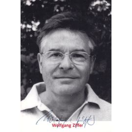 Autogramm Schauspieler | Wolfgang ZIFFER | 2000er (Portrait SW) Hörerlebnis