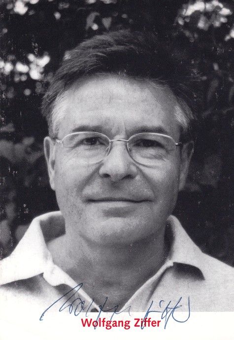 Autogramm Schauspieler | Wolfgang ZIFFER | 2000er (Portrait SW) Hörerlebnis