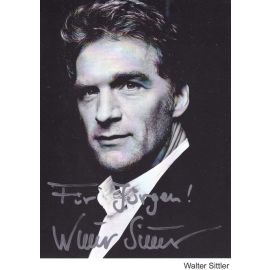 Autogramm Schauspieler | Walter SITTLER | 2000er (Portrait SW) Bothor