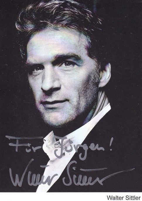Autogramm Schauspieler | Walter SITTLER | 2000er (Portrait SW) Bothor
