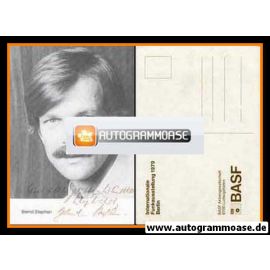 Autogramm Schauspieler | Bernd STEPHAN | 1979 (Portrait SW)