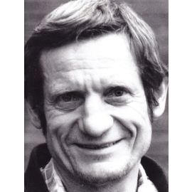 Autogramm Schauspieler | Werner LUSTIG | 1990er Foto (Portrait SW)