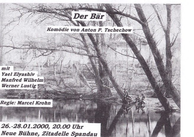 Autograph Schauspieler | Werner LUSTIG | 2000 "Der Bär"