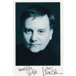 Autogramm Schauspieler | UNBEKANNT | 2000er Foto (Portrait SW) 2023092601
