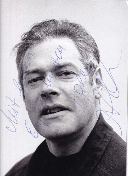 Autogramm Schauspieler | Pjotr OLEV | 2000er Foto (Portrait SW)