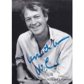 Autogramm Schauspieler | Wilfried LABMEIER | 1990er (Portrait SW)