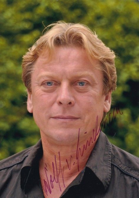 Autogramm Schauspieler | Wolff VON LINDENAU | 2000er Foto (Portrait Color)