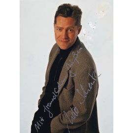 Autogramm Schauspieler | Udo SCHENK | 2000er Foto (Portrait Color) 2