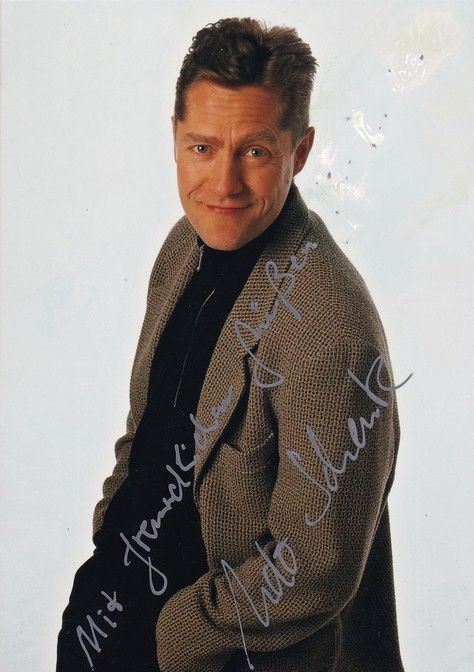 Autogramm Schauspieler | Udo SCHENK | 2000er Foto (Portrait Color) 2