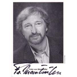 Autogramm Schauspieler | Felix VON MANTEUFFEL | 2000er (Portrait SW) Räse