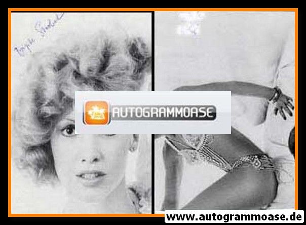 Autogramm Schauspieler | Brigitte STROBEL | 1970er (Portrait SW)