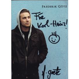 Autogramm Schauspieler | Frederik GÖTZ | 2010er (Portrait Color)