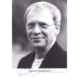 Autogramm Schauspieler | Gernot ENDEMANN | 1990er (Portrait SW) 2