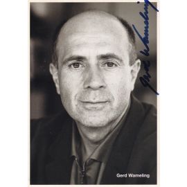Autogramm Schauspieler | Gerd WAMELING | 2010er (Portrait SW)