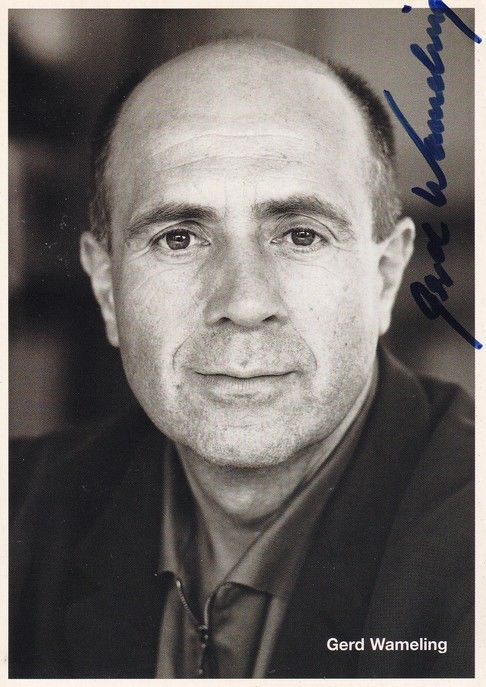 Autogramm Schauspieler | Gerd WAMELING | 2010er (Portrait SW)
