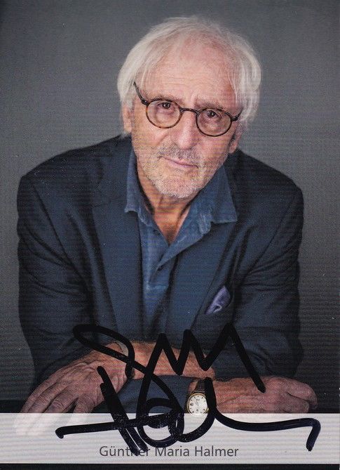 Autogramm Schauspieler | Günther Maria HALMER | 2000er (Portrait Color) 
