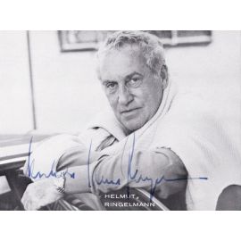 Autogramm Film (Produzent) | Helmut RINGELMANN | 1980er (Portrait SW)