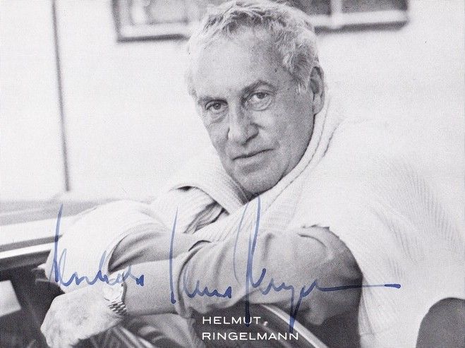 Autogramm Film (Produzent) | Helmut RINGELMANN | 1980er (Portrait SW)