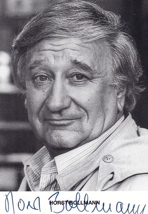Autogramm Schauspieler | Horst BOLLMANN | 1980er (Portrait SW) 3