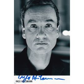 Autogramm Schauspieler | Ingo HÜLSMANN | 2000er Foto (Portrait SW)