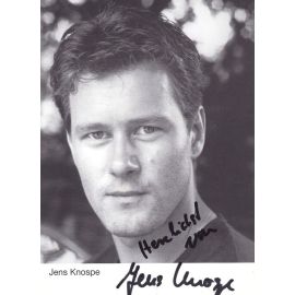Autogramm Schauspieler | Jens KNOSPE | 2000er (Portrait SW) 