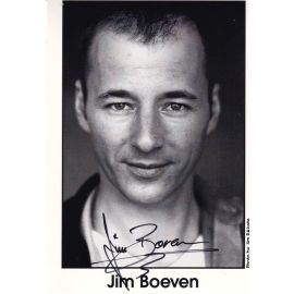 Autogramm Schauspieler | Jim BOEVEN | 2000er (Portrait SW) Rakete