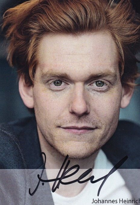 Autogramm Schauspieler | Johannes HEINRICHS | 2020er (Portrait Color)