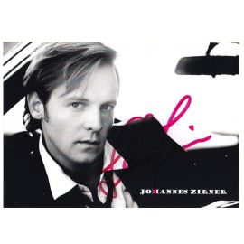 Autogramm Schauspieler | Johannes ZIRNER | 2010er (Portrait SW)