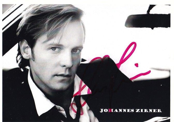 Autogramm Schauspieler | Johannes ZIRNER | 2010er (Portrait SW)