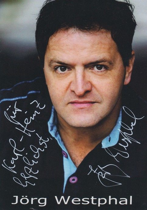 Autogramm Schauspieler | Jörg WESTPHAL | 2010er (Portrait Color) 