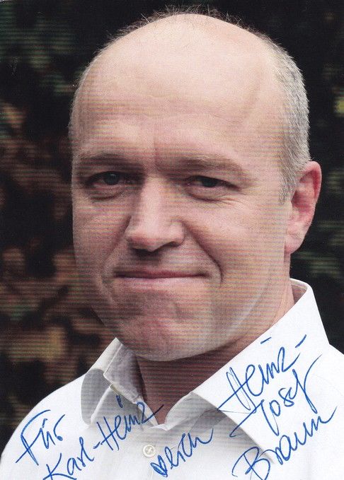 Autogramm Schauspieler | Heinz-Josef BRAUN | 2010er (Portrait Color) 