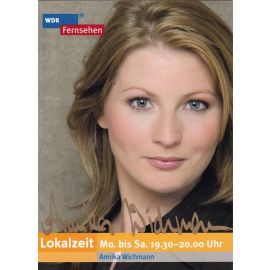 Autogramm TV | WDR | Annika WICHMANN | 2010er "Lokalzeit" (Fürst)