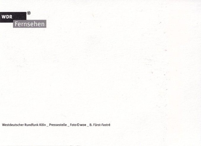 Autogramm TV | WDR | Annika WICHMANN | 2010er "Lokalzeit" (Fürst)
