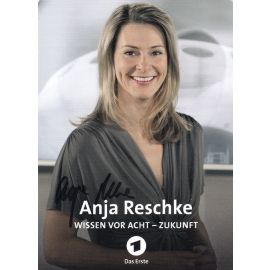 Autogramm TV | ARD | Anja RESCHKE | 2010er "Wissen Vor 8" (Trambow)
