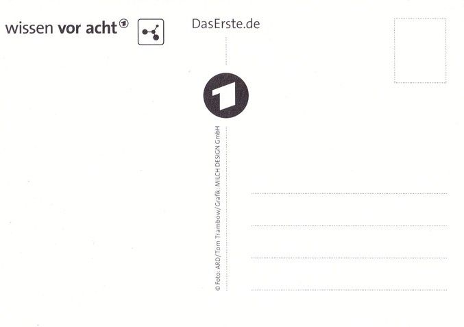 Autogramm TV | ARD | Anja RESCHKE | 2010er "Wissen Vor 8" (Trambow)