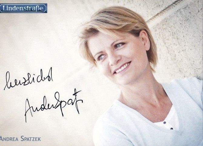 Autogramm TV | ARD | Andrea SPATZEK | 2010er "Lindenstrasse" (Mahner) 2