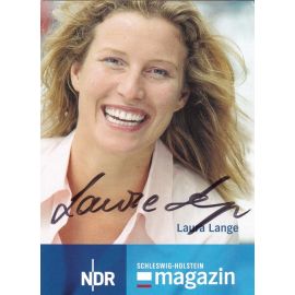 Autogramm TV | NDR | Laura LANGE | 2000er "Schleswig-Holstein Magazin" (Garrels) 2