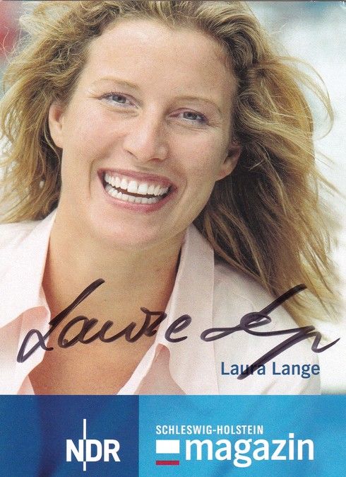 Autogramm TV | NDR | Laura LANGE | 2000er "Schleswig-Holstein Magazin" (Garrels) 2