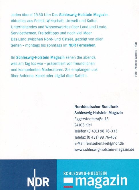 Autogramm TV | NDR | Laura LANGE | 2000er "Schleswig-Holstein Magazin" (Garrels) 2
