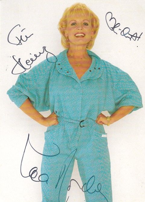 Autogramm Schlager | Ulla NORDEN | 2000er (Portrait Color) time-power