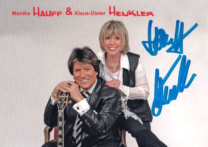 Autogramme Schlager | HAUFF & HENKLER | 1990er (Portrait Color) 2