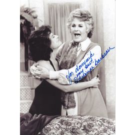 Autogramm Film (USA) | Adrienne BARBEAU | 1970er "Maude" (Filmszene SW XL) 2