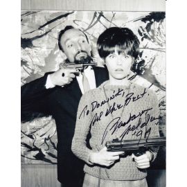 Autogramm Film (USA) | Barbara FELDON | 1965 "Get Smart" (Filmszene SW XL)