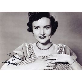 Autogramm Film (USA) | Betty WHITE | 1950er (Portrait SW XL)