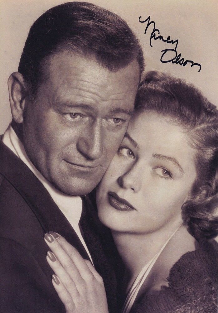 Autogramm Film (USA) | Nancy OLSON | 1962 "Big Jim McLain" (John Wayne) XL 1