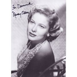 Autogramm Film (USA) | Nancy OLSON | 1950 "Sunset Boulevard" (Portrait SW XL) 3