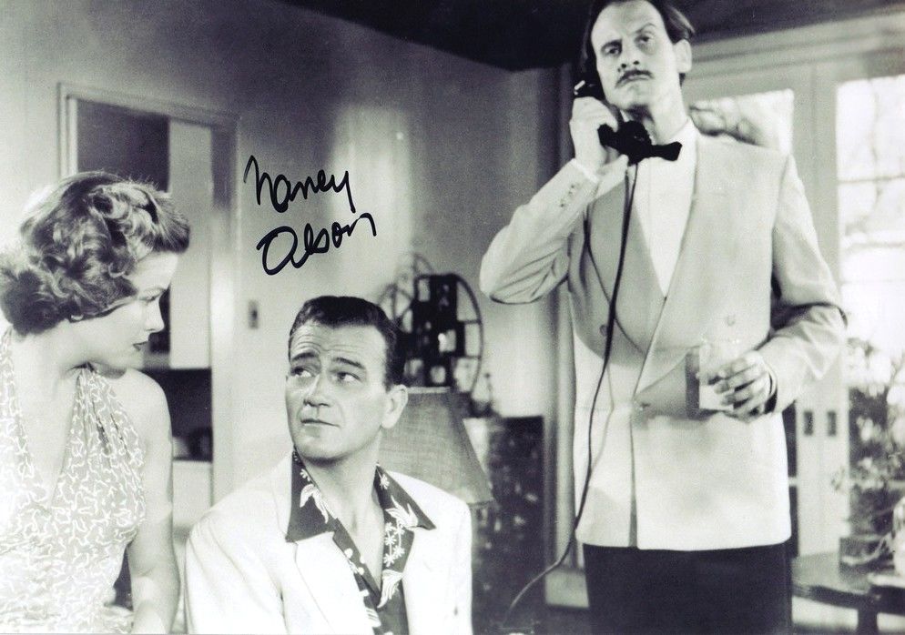 Autogramm Film (USA) | Nancy OLSON | 1962 "Big Jim McLain" (John Wayne) XL 2