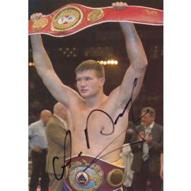 Autogramm Boxen | Alexander DIMITRENKO | 2000er (Portrait Color Universum ZDF) Baering